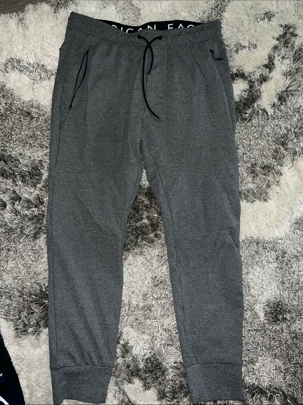 American Eagle Outfitters Gray Heather Men’s Sweat Pant Joggers